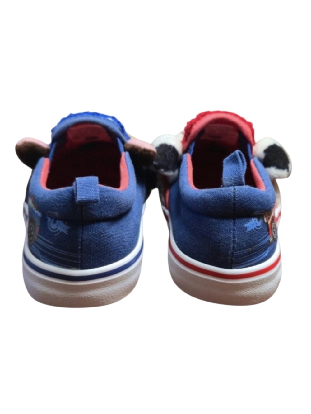 Paw Patrol Characters Toddler Fleece Slip-On Sneakers, Size 8 Boys. - Picture 6 of 7
